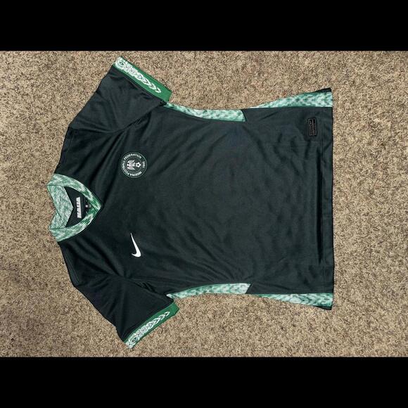 Nike Nigeria 2020 Authentic Vapor Match Away Jersey Sample